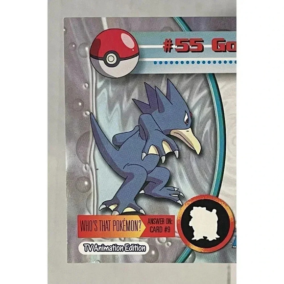 1999 Topps Golduck‎ #55 Pokemon Card TV Animation Edition Vintage LP - Picture 4 of 12